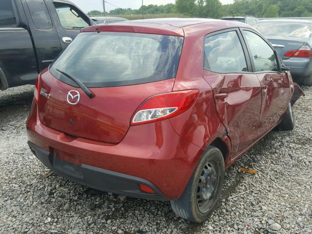 JM1DE1KY9E0188892 - 2014 MAZDA MAZDA2 SPO 栗色 照片 4