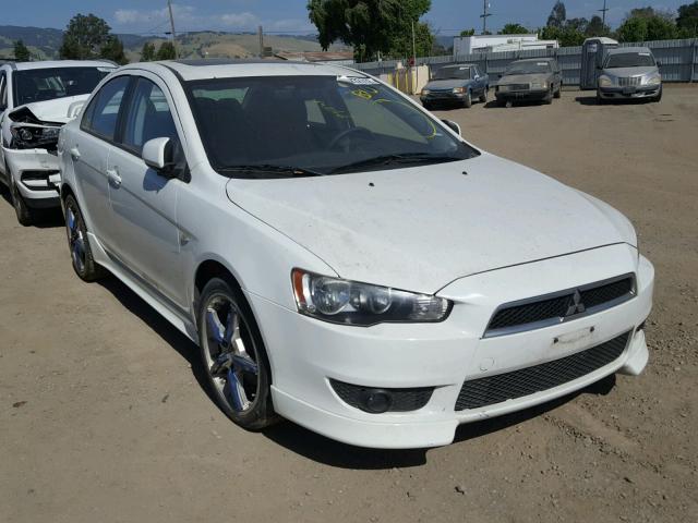 JA3AU86U48U028419 - 2008 MITSUBISHI LANCER GTS WHITE photo 1