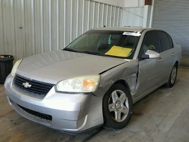 1G1ZT51826F131316 - 2006 CHEVROLET MALIBU LT SILVER photo 2