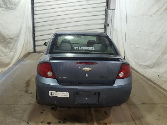 1G1AK52F757574664 - 2005 CHEVROLET COBALT GRAY photo 9