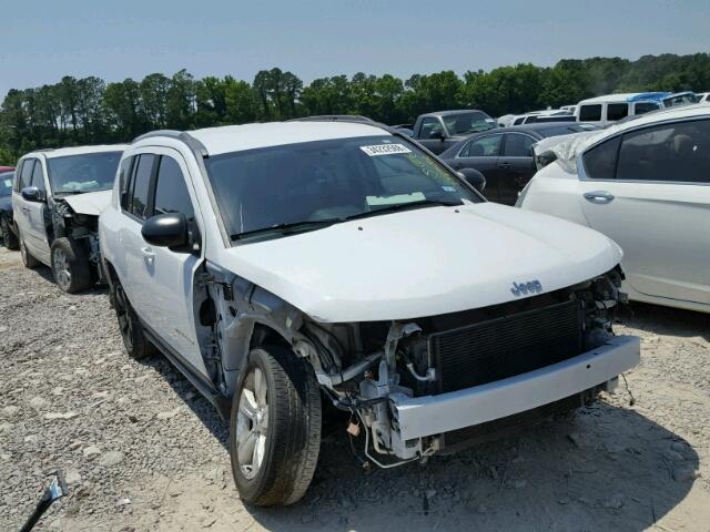 1C4NJCBA7GD560174 - 2016 JEEP COMPASS SP WHITE photo 1