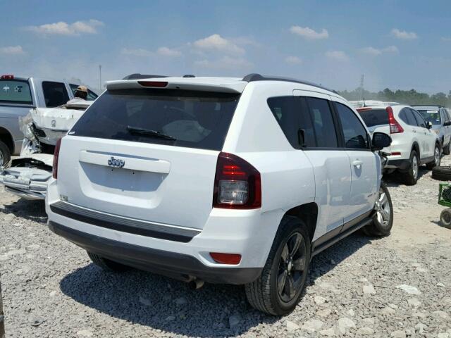 1C4NJCBA7GD560174 - 2016 JEEP COMPASS SP WHITE photo 4