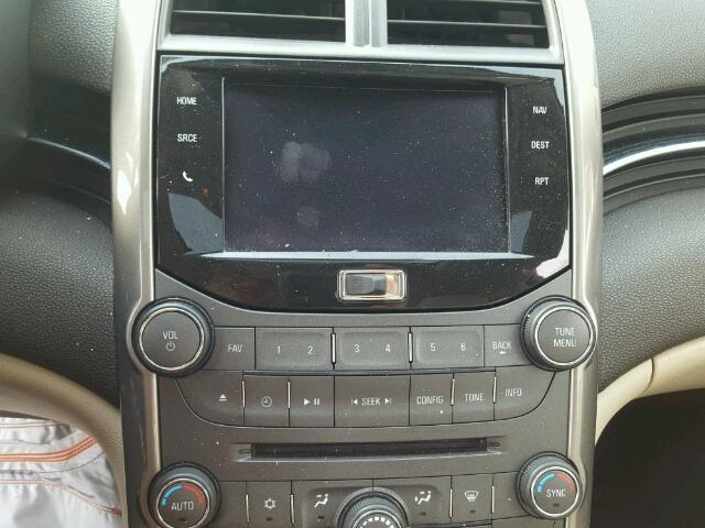 1G11G5SXXDF201228 - 2013 CHEVROLET MALIBU 3LT წითელი ფოტო 9