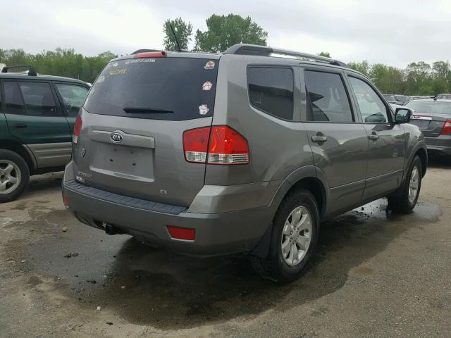 KNDJH741595017787 - 2009 KIA BORREGO LX GRAY photo 4