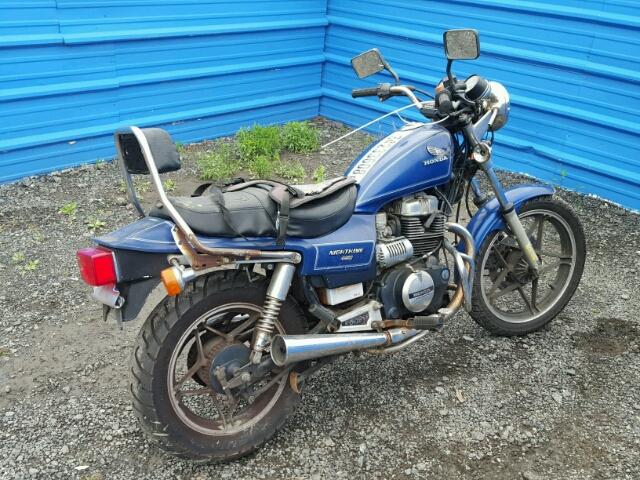 JH2PC0553GM401773 - 1986 HONDA CB450 SC BLUE photo 9