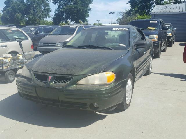 1G2NF52T1YM879607 - 2000 PONTIAC GRAND AM S Yaşıl foto 2