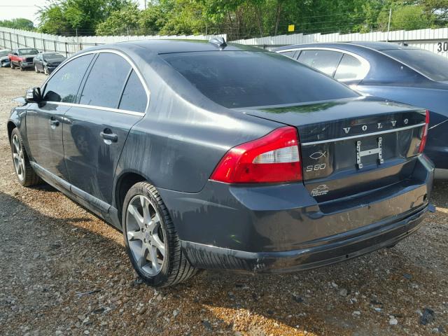 YV1AS982791106777 - 2009 VOLVO S80 3.2 GRAY photo 3