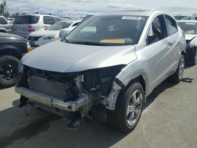 3CZRU6H58GM768616 - 2016 HONDA HR-V EX SILVER photo 2