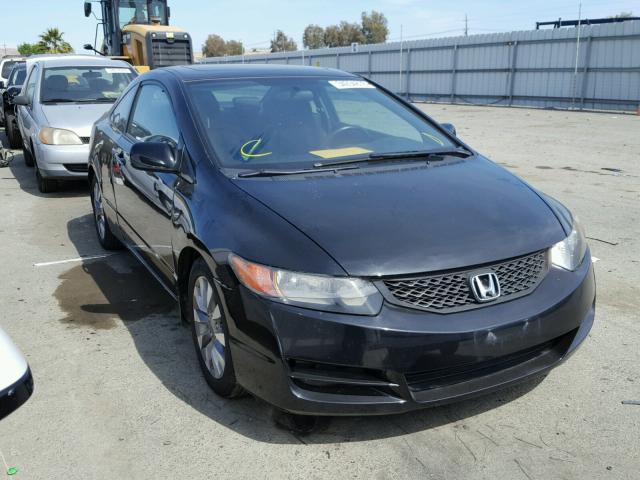 2HGFG129X9H530154 - 2009 HONDA CIVIC EXL BLACK photo 1