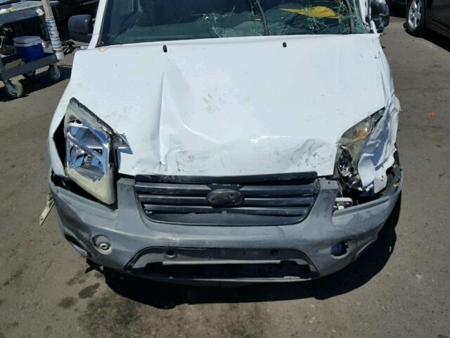 NM0LS7CN6AT013646 - 2010 FORD TRANSIT CO WHITE photo 7