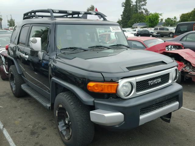 JTEBU11F870024347 - 2007 TOYOTA FJ CRUISER BLACK photo 1