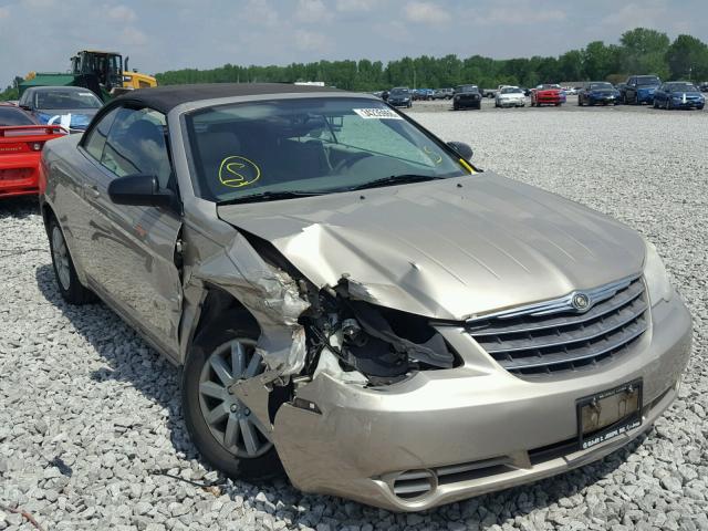 1C3LC45K18N257919 - 2008 CHRYSLER SEBRING TAN photo 1