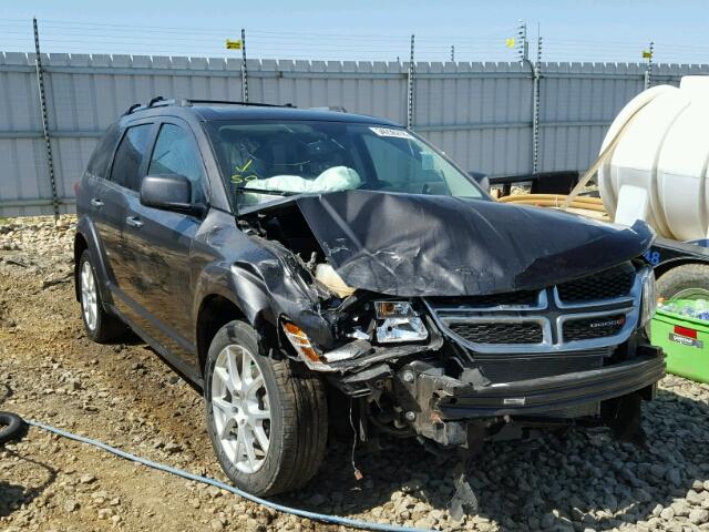 3C4PDDFG9GT160664 - 2016 DODGE JOURNEY R/ GRAY photo 1