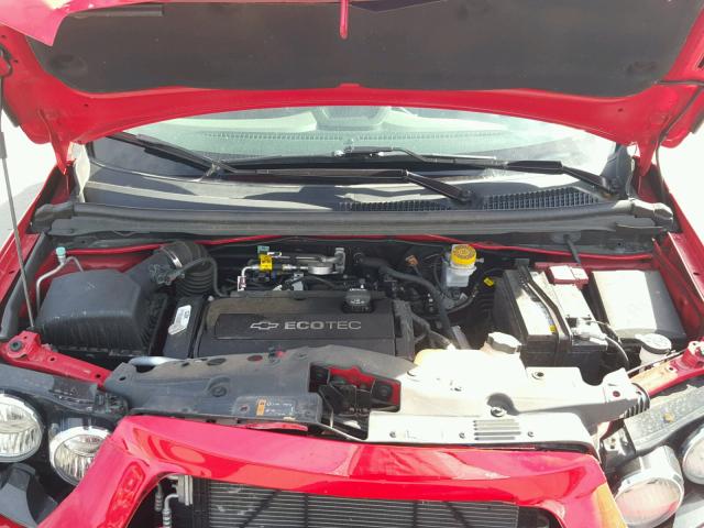 1G1JA5SH7G4157571 - 2016 CHEVROLET SONIC LS 红色 照片 7