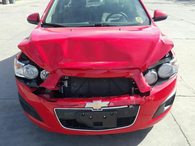 1G1JA5SH7G4157571 - 2016 CHEVROLET SONIC LS 红色 照片 9