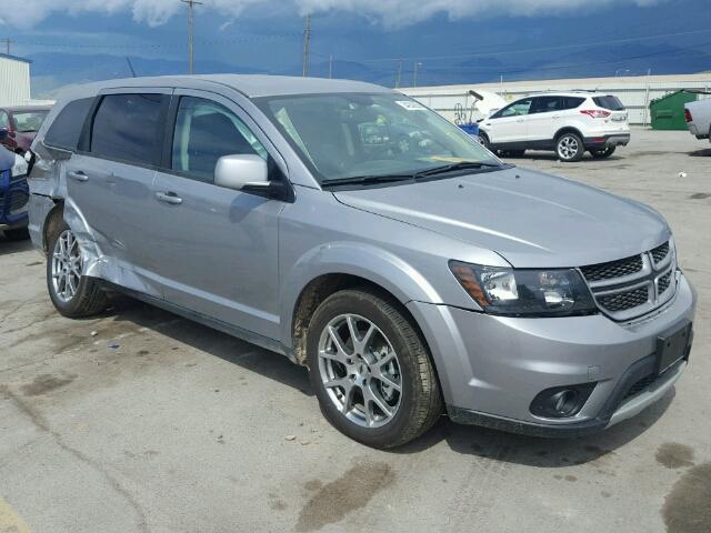 3C4PDCEG1JT339705 - 2018 DODGE JOURNEY GT SILVER photo 1