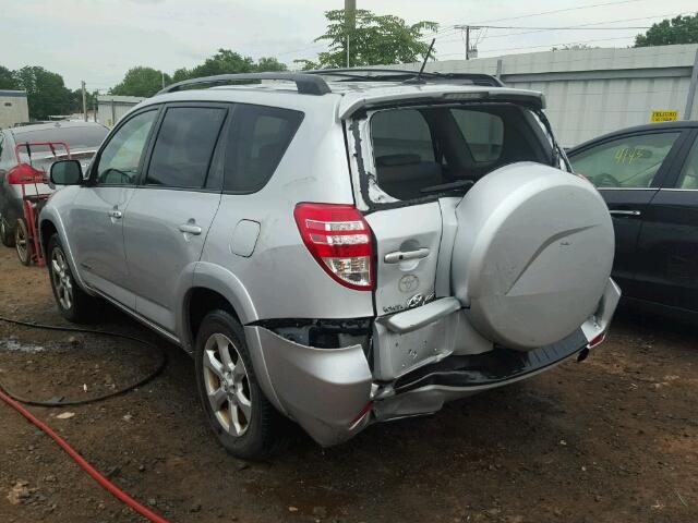 JTMBK31VX9D003041 - 2009 TOYOTA RAV4 SILVER photo 3