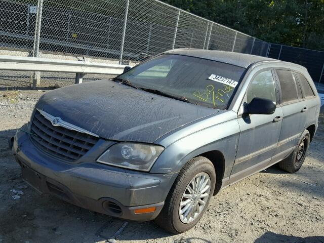 2A4GM48436R643940 - 2006 CHRYSLER PACIFICA GREEN photo 2