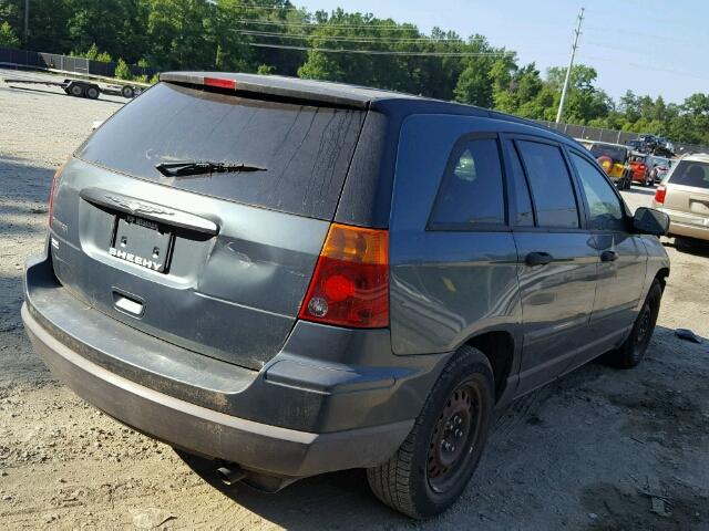 2A4GM48436R643940 - 2006 CHRYSLER PACIFICA GREEN photo 4