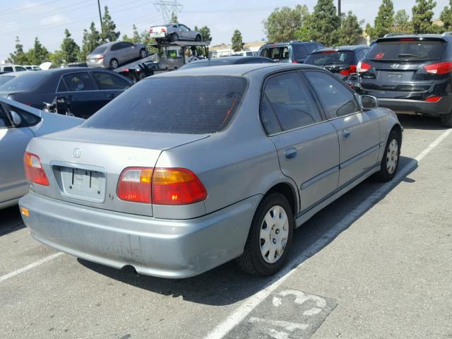 2HGEJ6612YH510767 - 2000 HONDA CIVIC BASE BLUE photo 4