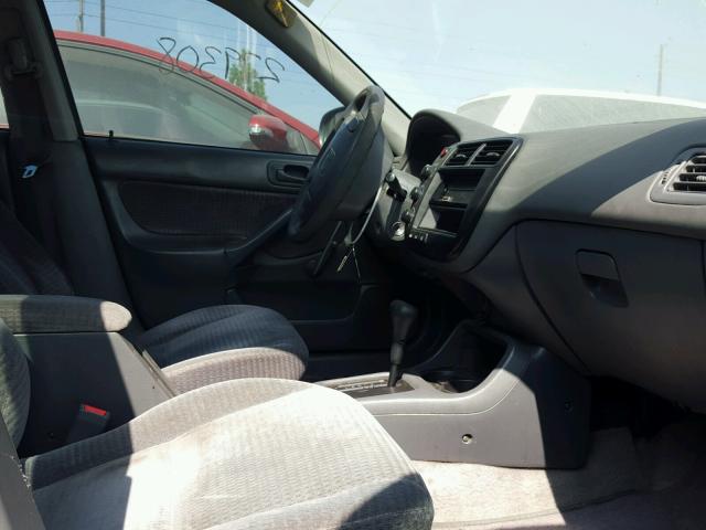 2HGEJ6612YH510767 - 2000 HONDA CIVIC BASE BLUE photo 5