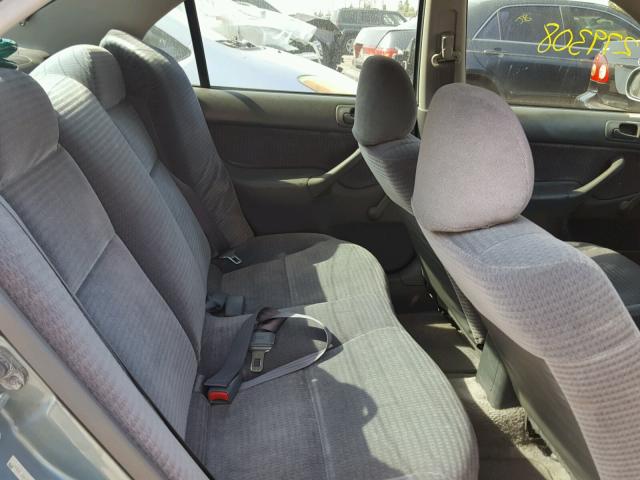 2HGEJ6612YH510767 - 2000 HONDA CIVIC BASE BLUE photo 6