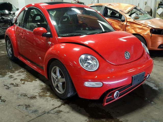 3VWCB21C12M408578 - 2002 VOLKSWAGEN NEW BEETLE 红色 照片 1