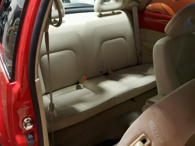 3VWCB21C12M408578 - 2002 VOLKSWAGEN NEW BEETLE 红色 照片 6