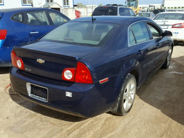 1G1ZB5EB2A4147870 - 2010 CHEVROLET MALIBU LS 蓝色 照片 4