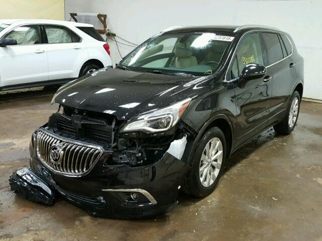 LRBFXBSA1HD163220 - 2017 BUICK ENVISION E BLACK photo 2