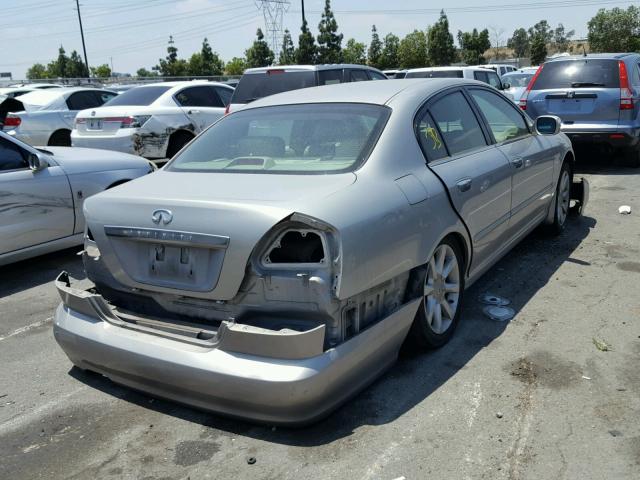 JNKBF01A32M004312 - 2002 INFINITI Q45 GRAY photo 4