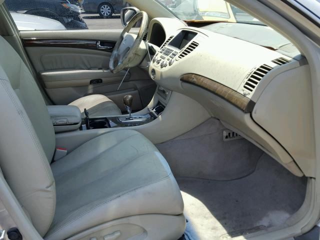 JNKBF01A32M004312 - 2002 INFINITI Q45 GRAY photo 5