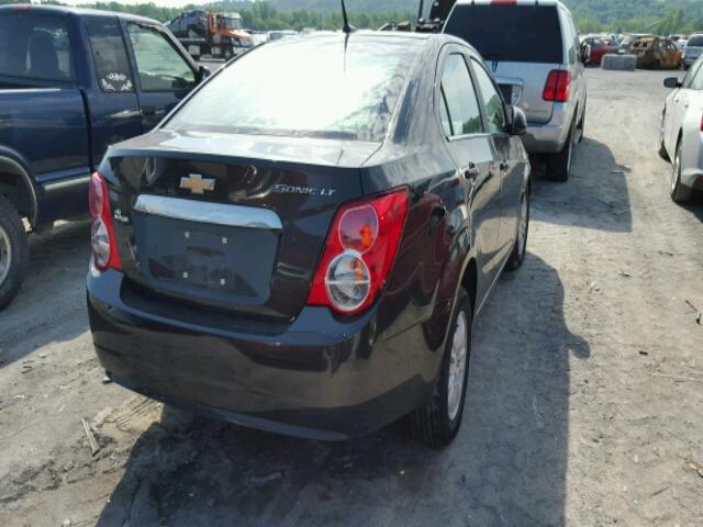 1G1JC5SH5D4209284 - 2013 CHEVROLET SONIC LT BROWN photo 4