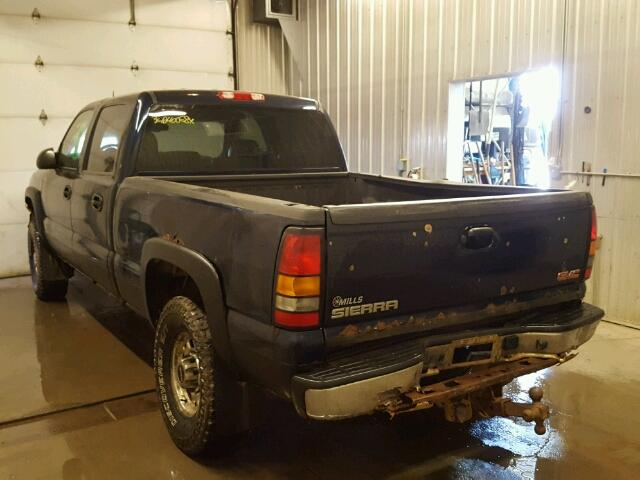 1GTHK23295F973727 - 2005 GMC SIERRA K25 BLUE photo 3