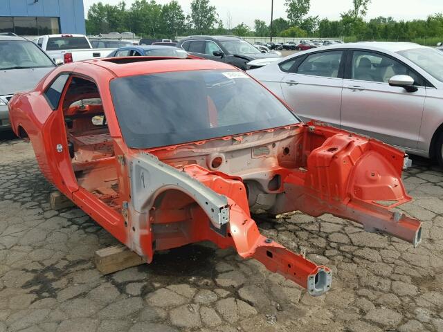 2C3CDYBT1DH736586 - 2013 DODGE CHALLENGER ORANGE photo 1