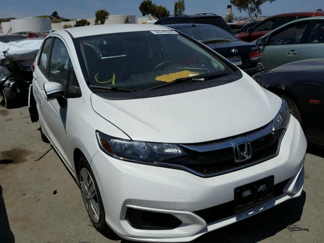 3HGGK5H44JM726683 - 2018 HONDA FIT LX WHITE photo 1