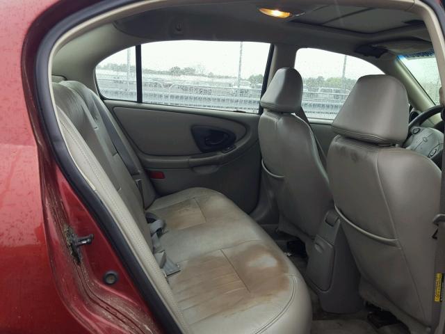 1G1NE52J52M714544 - 2002 CHEVROLET MALIBU LS BURGUNDY photo 6