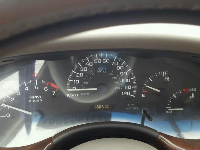 1G1NE52J52M714544 - 2002 CHEVROLET MALIBU LS BURGUNDY photo 8