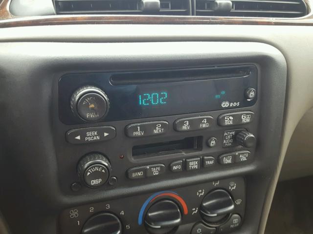 1G1NE52J52M714544 - 2002 CHEVROLET MALIBU LS BURGUNDY photo 9