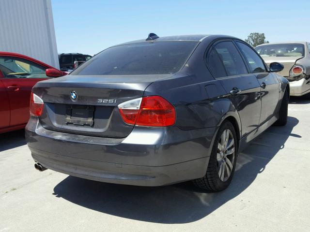 WBAVB17586NK41112 - 2006 BMW 325 I AUTO GRAY photo 4