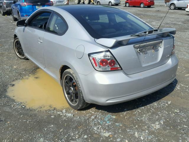 JTKDE177250052385 - 2005 TOYOTA SCION TC 银色 照片 3