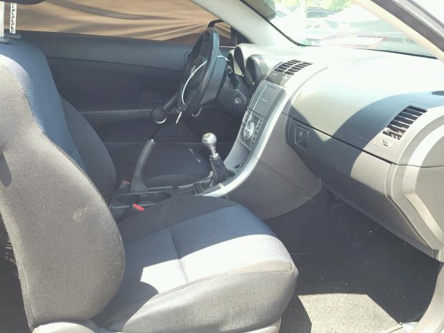 JTKDE177250052385 - 2005 TOYOTA SCION TC 银色 照片 5