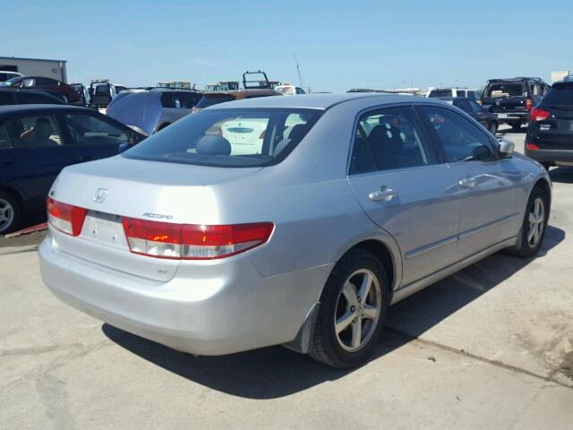 1HGCM56663A100498 - 2003 HONDA ACCORD EX SILVER photo 4