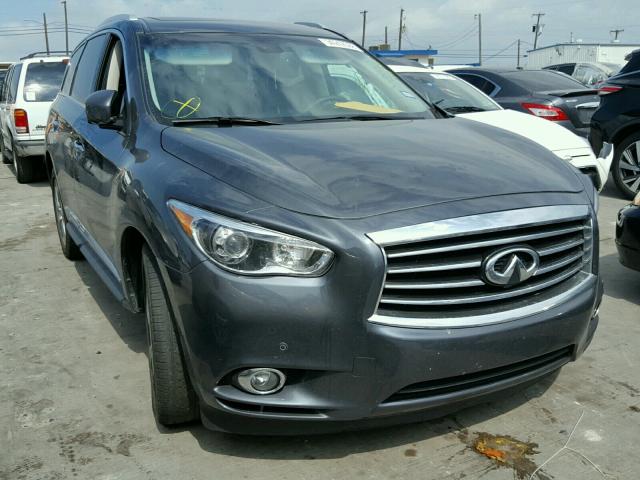 5N1AL0MN2DC348917 - 2013 INFINITI JX35 BASE GRAY photo 1