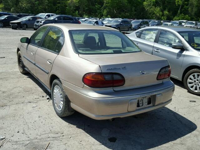 1G1NE52J1Y6169066 - 2000 CHEVROLET MALIBU LS 棕色 照片 3
