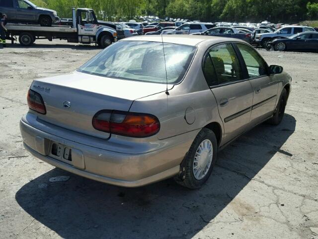 1G1NE52J1Y6169066 - 2000 CHEVROLET MALIBU LS 棕色 照片 4
