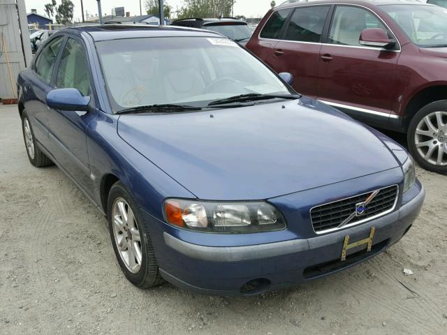 YV1RS61R222099052 - 2002 VOLVO S60 BLUE photo 1