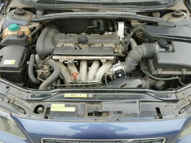 YV1RS61R222099052 - 2002 VOLVO S60 BLUE photo 7