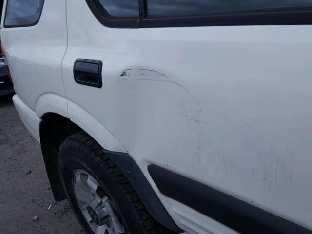 4S6CM58W1X4401831 - 1999 HONDA PASSPORT E WHITE photo 9