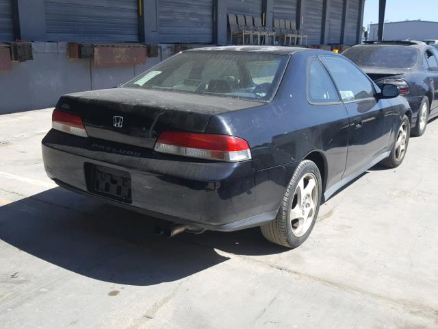 JHMBB6241WC004506 - 1998 HONDA PRELUDE BLACK photo 4